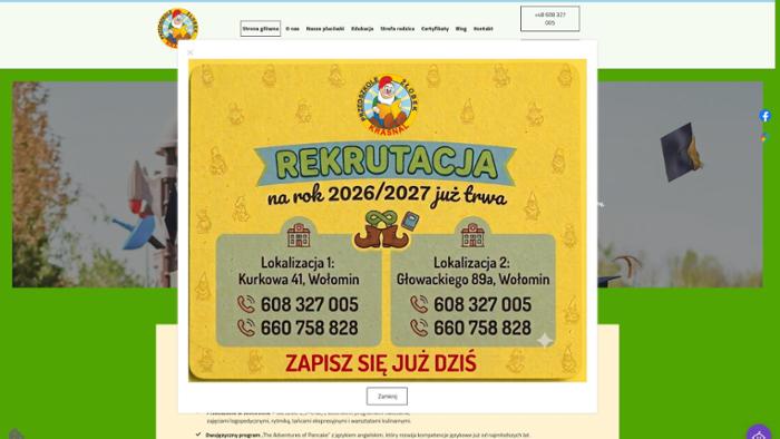 Żłobek i Przedszkole Krasnal s.c. Janina Cholewska, Justyna Cholewska