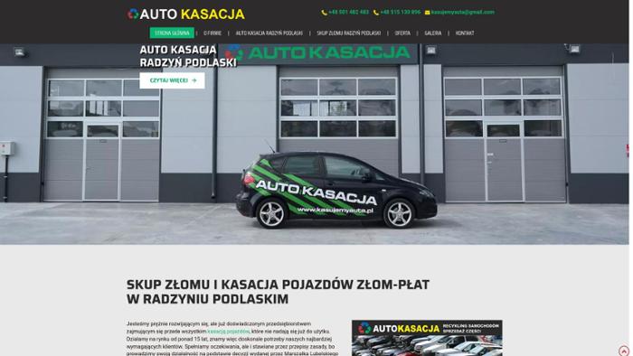 Złom-Płat Autokasacja Recykling samochodów Sprzedaż części