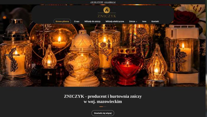 Zniczyk Firma handlowa Daria Szelągowska