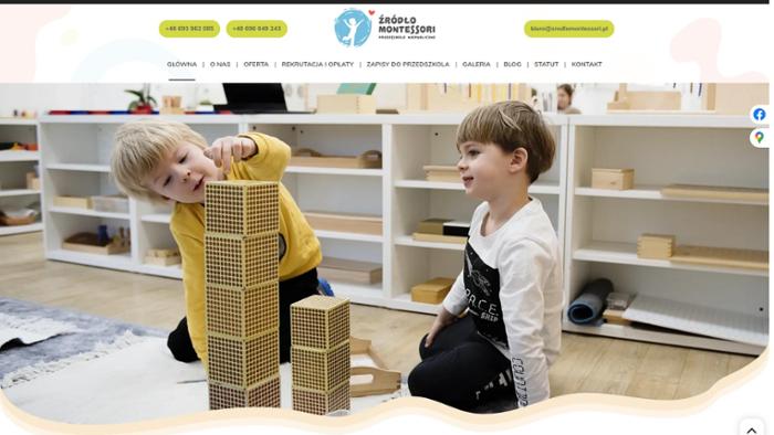 Źródło Montessori Przedszkole Niepubliczne